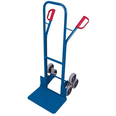 VARIOfit Treppenkarre 200kg Tragkraft mit 2 dreiarmigen Radsternen Mase 620x675x1310