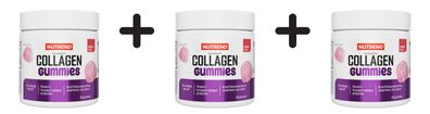3 x Nutrend Collagen Gummies, Cherry - 60 gummies