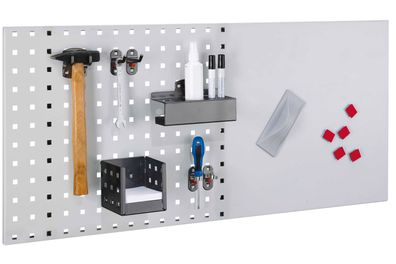 Kappes LogoChart® Lager Set #4 1x Lochplatte 1000x450mm 1x Zubehoersortiment 16-tei