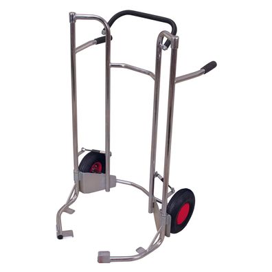 VARIOfit Reifenkarre 200kg Tragkraft 1150mm Hoehe verzinkt Luftbereifung
