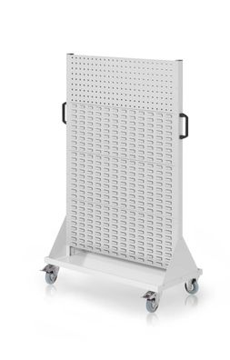 Kappes RasterMobil® mobiler Arbeitsplatzschrank Groese #4 1580x1000x500mm 2x Lochpl