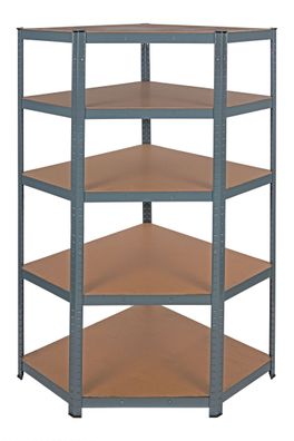 Pro-Bau-Tec Eck-Schwerlaststeckregal 180x90x45cm Tragkraft 265kg