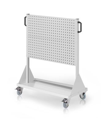 Kappes RasterMobil® mobiler Arbeitsplatzschrank Groese #3 1230x1000x500mm - 4x Loch