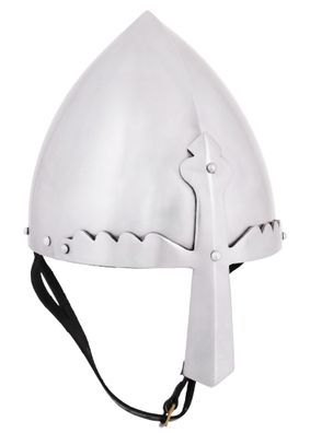 Nasalhelm St. Wenceslas, Wenzelhelm, 2 mm Stahl, Größe M, Kundenretoure