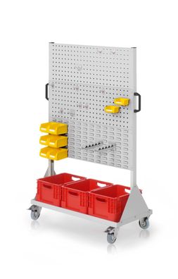 Kappes RasterMobil® mobiler Arbeitsplatzschrank Groese #4 1580x1000x500mm 4 Lochpla