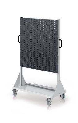 Kappes RasterMobil® mobiler Arbeitsplatzschrank Groese #4 1580x1000x500mm 4 Lochpla