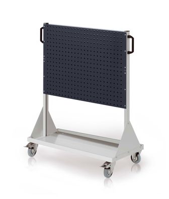 Kappes RasterMobil® mobiler Arbeitsplatzschrank Groese #3 1230x1000x500mm - 4x Loch