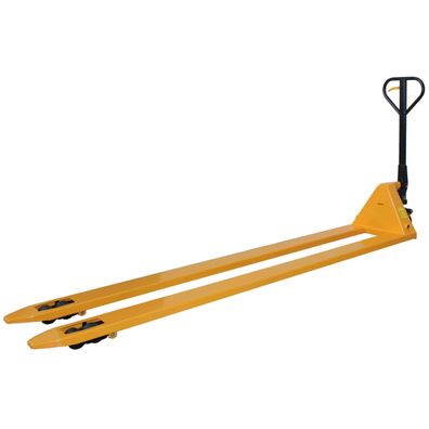 qteck Gabelhubwagen OSE-Serie PU/PU Tandem 2500mm Gabellaenge 2000kg Hubkraft