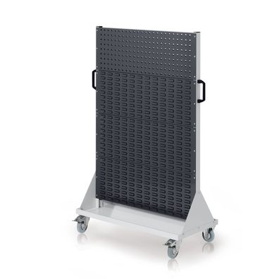 Kappes RasterMobil® mobiler Arbeitsplatzschrank Groese #4 1580x1000x500mm 2x Lochpl