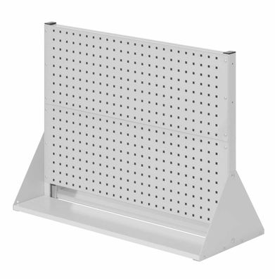 Kappes ®RasterPlan Stellwaende doppelseitig Groese #2 - 4x Lochplatten Lichtgrau RA