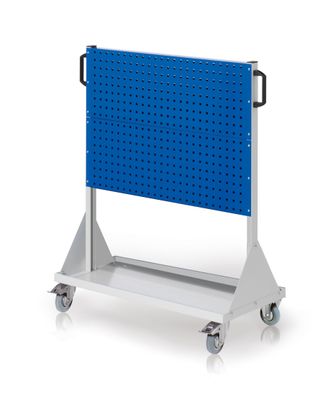 Kappes RasterMobil® mobiler Arbeitsplatzschrank Groese #3 1230x1000x500mm - 2x Loch