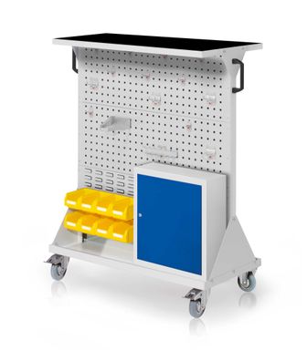 Kappes RasterMobil® mobiler Arbeitsplatzschrank Groese #3 1270x1000x500mm 31-teilig