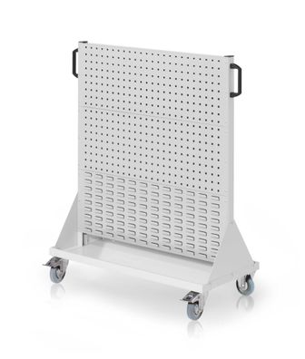 Kappes RasterMobil® mobiler Arbeitsplatzschrank Groese #3 1230x1000x500mm 4 Lochpla