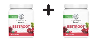 2 x Sunwarrior Organic Beetroot Powder (360g)