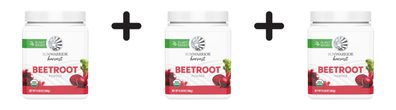3 x Sunwarrior Organic Beetroot Powder (360g)