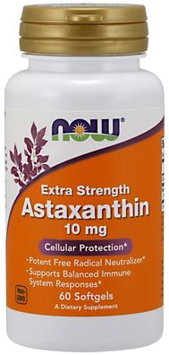 Astaxanthin, 10mg - 60 softgels
