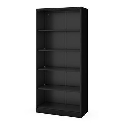 Büro-Regal aus Metall, verschraubt, mit geschlossener Rückwand, 900 × 1950 × 400 mm
