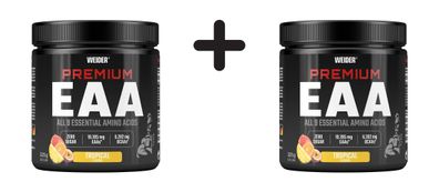 2 x Weider Premium EAA Zero (325g) Tropical
