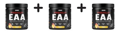 3 x Weider Premium EAA Zero (325g) Tropical