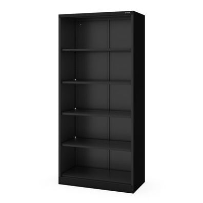 Büro-Regal aus Metall, zum Zusammenbauen, mit geschlossener Rückwand, 900×1950×450 mm