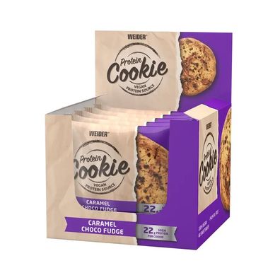 Weider Protein Cookies (12x90g) Caramel Choco Fudge