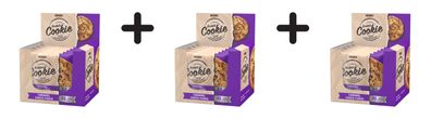 3 x Weider Protein Cookies (12x90g) Caramel Choco Fudge