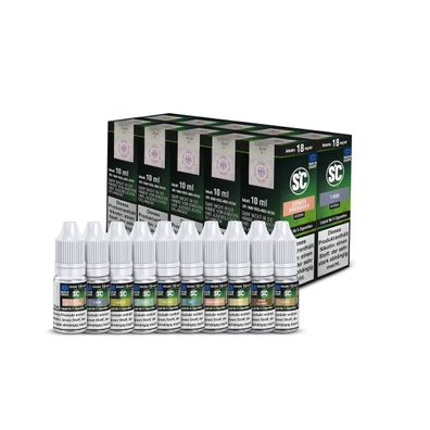 SC Gourmet Probierbox 10 X E-Zigaretten Liquid
