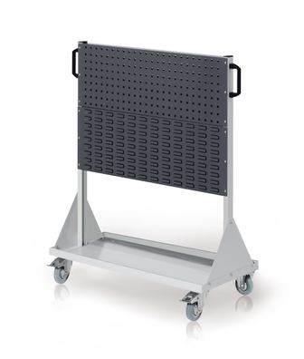 Kappes RasterMobil® mobiler Arbeitsplatzschrank Groese #3 1230x1000x500mm - 2x Loch