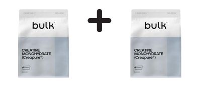 2 x Bulk Creapure Creatine Monohydrate (1000g)