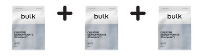 3 x Bulk Creapure Creatine Monohydrate (500g)