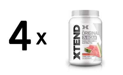 4 x Scivation Xtend, Watermelon - 1152g