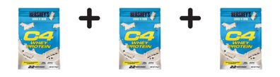 3 x Cellucor C4 Whey Protein (759g) Hersheys Cookies N Creme