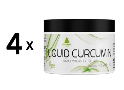 4 x Peak Liquid Curcumin (90 Caps)