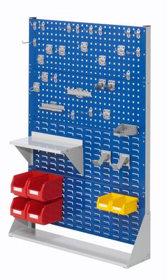 Kappes ®RasterPlan Stellwaende einseitig Groese #4 - 2x Lochplatten 2x Schlitzplatt