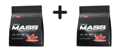 2 x VAST Pro Mass Advanced Weight Gainer (2700g) Strawberry Cream