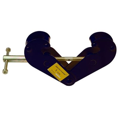 Delta Hebeklemme Traegerklemme Tragkraft 5,0t Schwarz