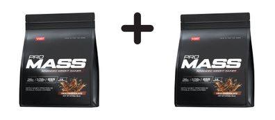 2 x VAST Pro Mass Advanced Weight Gainer (2700g) Milk Chocolate