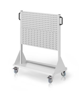 Kappes RasterMobil® mobiler Arbeitsplatzschrank Groese #3 1230x1000x500mm - 2x Loch