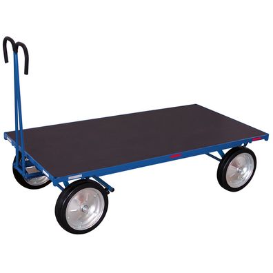 VARIOfit Handpritschenwagen ohne Bordwand mit Vollgummibereifung, bis 1250kg Traglas