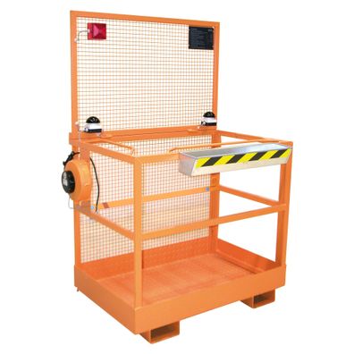 Bauer Arbeitsbuehne MB-ST, lackiert, Gelborange