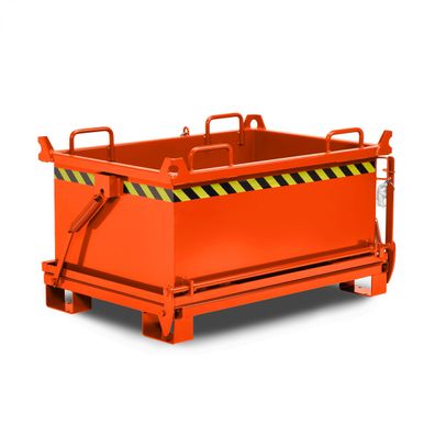 RR Industrietechnik Klappbodenbehaelter Typ RBB-75 910x1370x1040mm 750dm3 RAL 2004 R