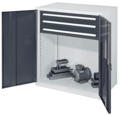 Kappes Schwerlast-Beistellschraenke ohne Mitteltrennwand 1110x1000x600mm Modell 65 V