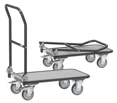 Fetra Klappwagen 720x450mm Ladeflaeche Grey Edition