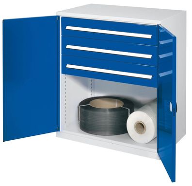 Kappes Schwerlast-Beistellschraenke ohne Mitteltrennwand 1110x1000x600mm Modell 67 D