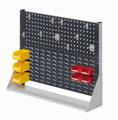 Kappes ®RasterPlan Stellwaende einseitig Groese #2 - 1x Lochplatte 1x Schlitzplatte