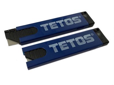 qteck Cuttermesser Sicherheitsmesser mit federbelastetem Klingenschutz 20 Stueck