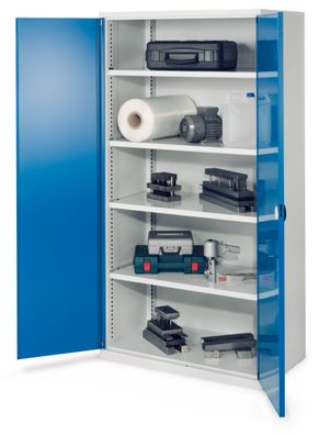 Kappes Schwerlastschraenke ohne Mitteltrennwand 1950x1000x600mm Modell 41 Doppelwand