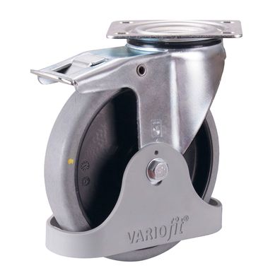 VARIOfit ESD Bremsrolle 65EUR Shore A 200x40mm