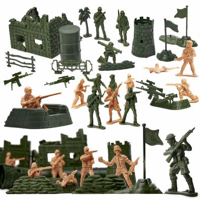 Soldaten militärische Basis Figuren Set 114el