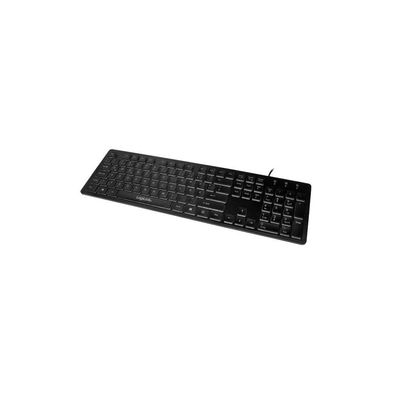 LogiLink Beleuchtete Tastatur LED Regenbogenbeleuchtung